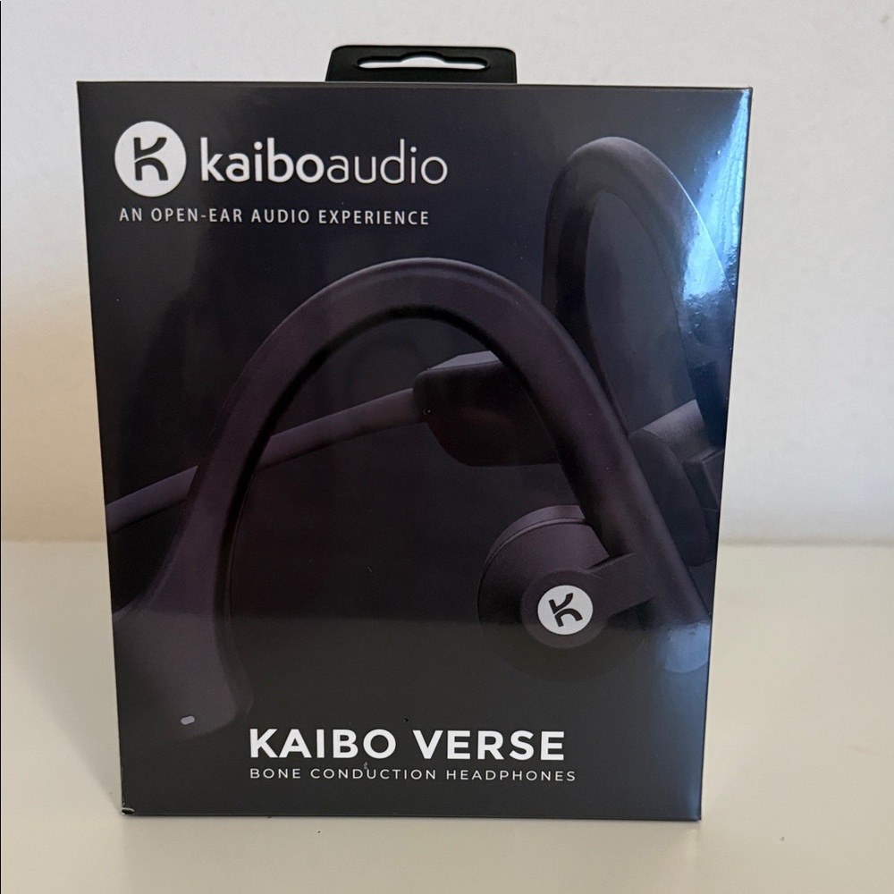 Black Bone Conduction Headphones